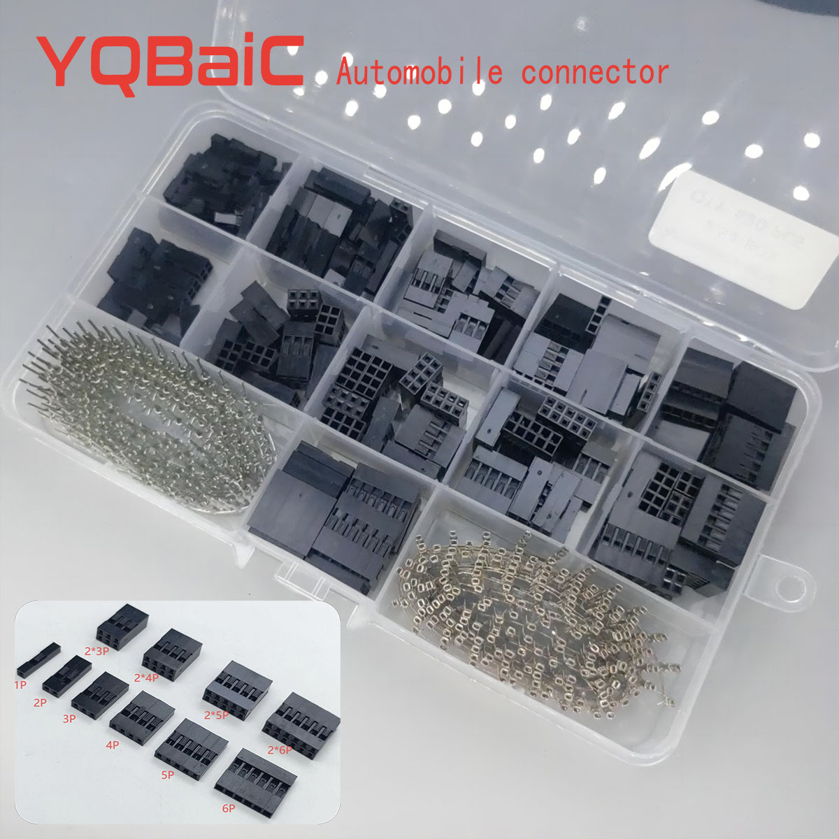 Male Female Header Pin - 200 Buah/Kotak Kit Konektor Kabel Jumper