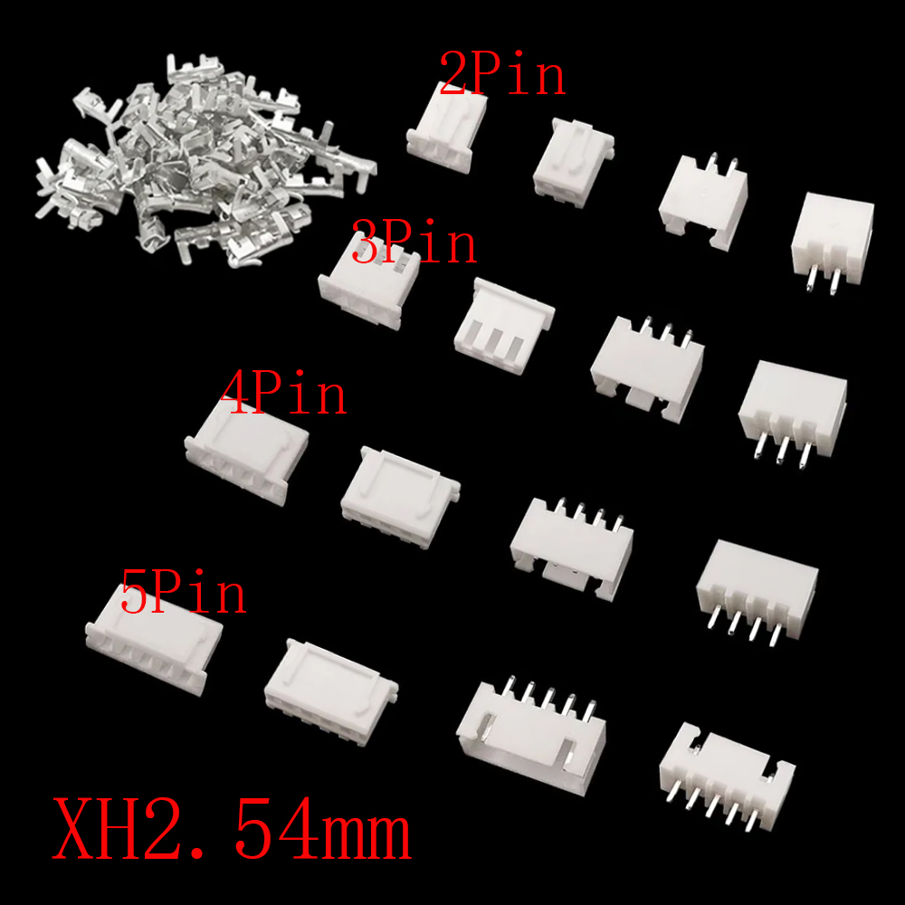 Male Female Header Pin - 100 buah XH2.54 terminal konektor JST