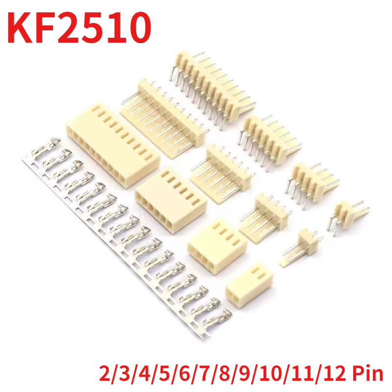 Male Female Header Pin - 50 Buah KF2510 2P 3P 4P