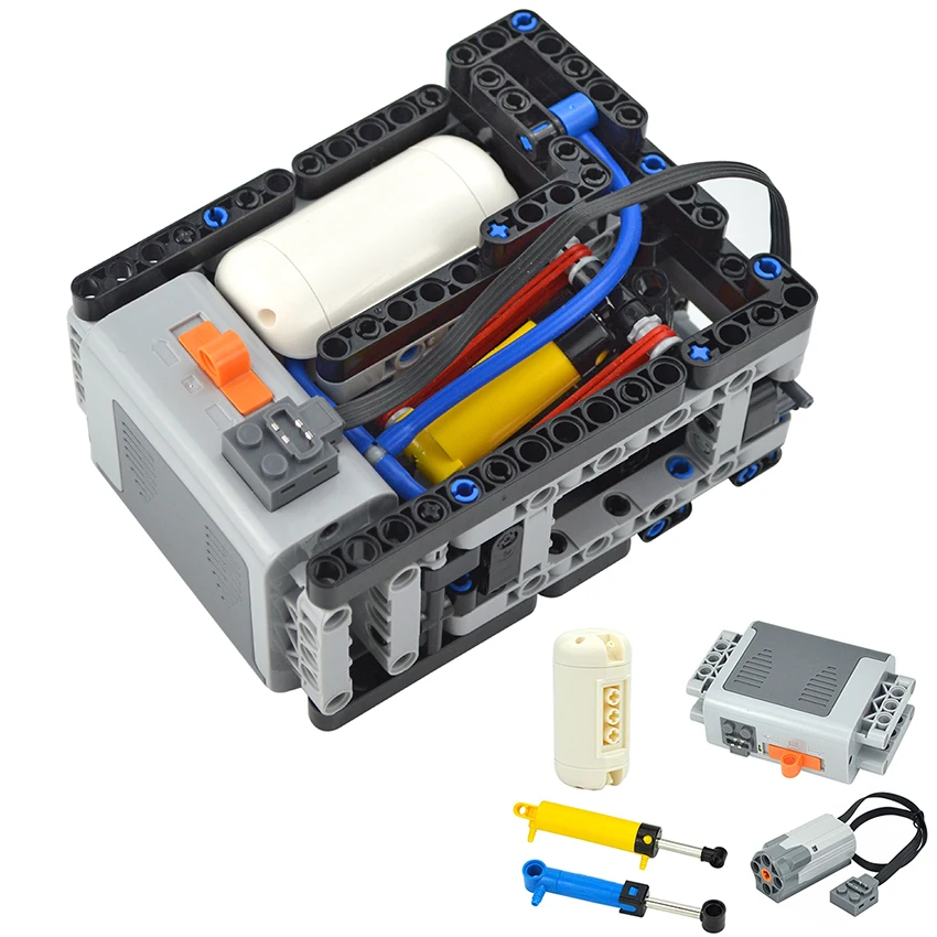 Diy Electronics Starter Kit - Mainan blok bangunan kompresor listrik otomatis