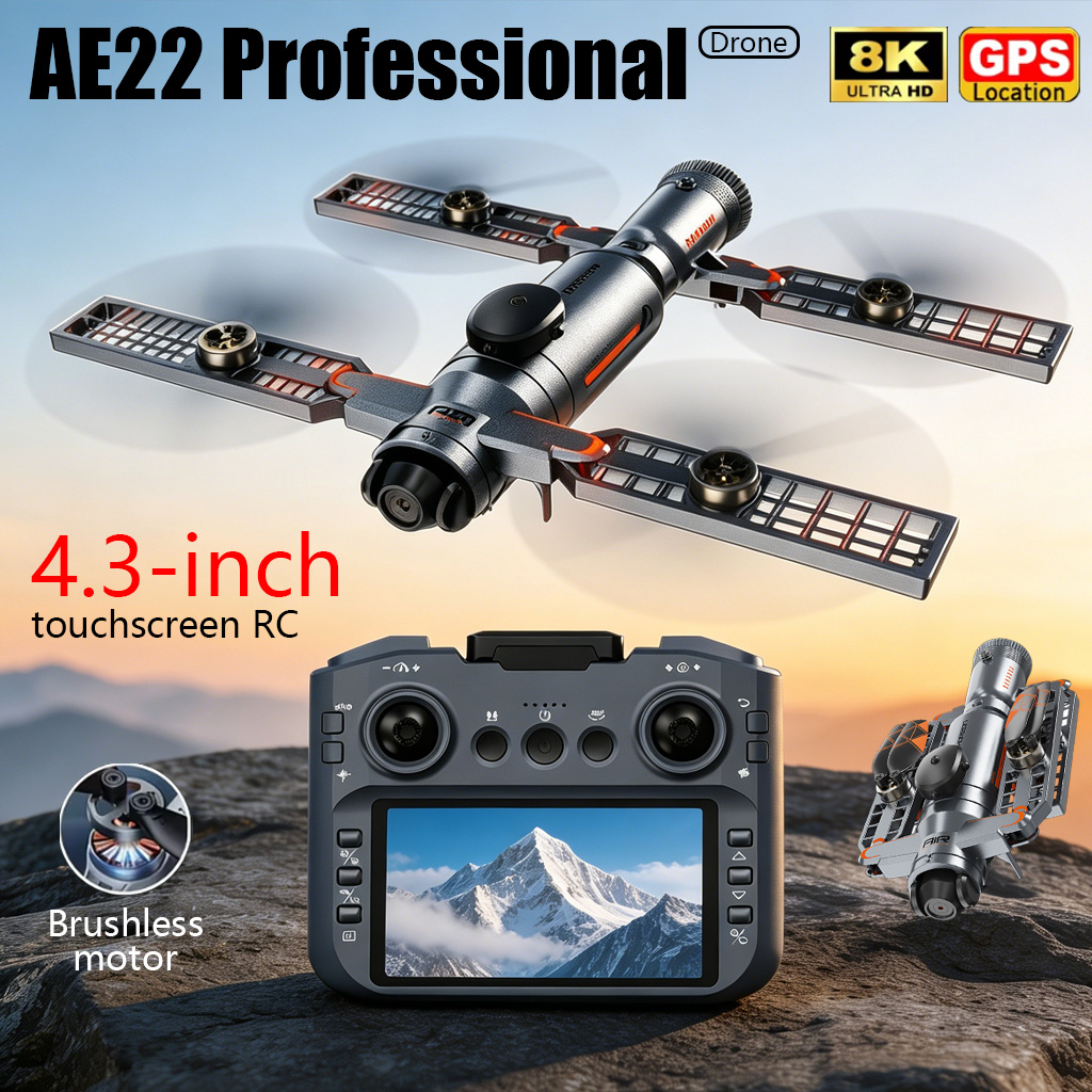 Diy Rc Electronics - Drone Lipat AE22 PRO MAX yang