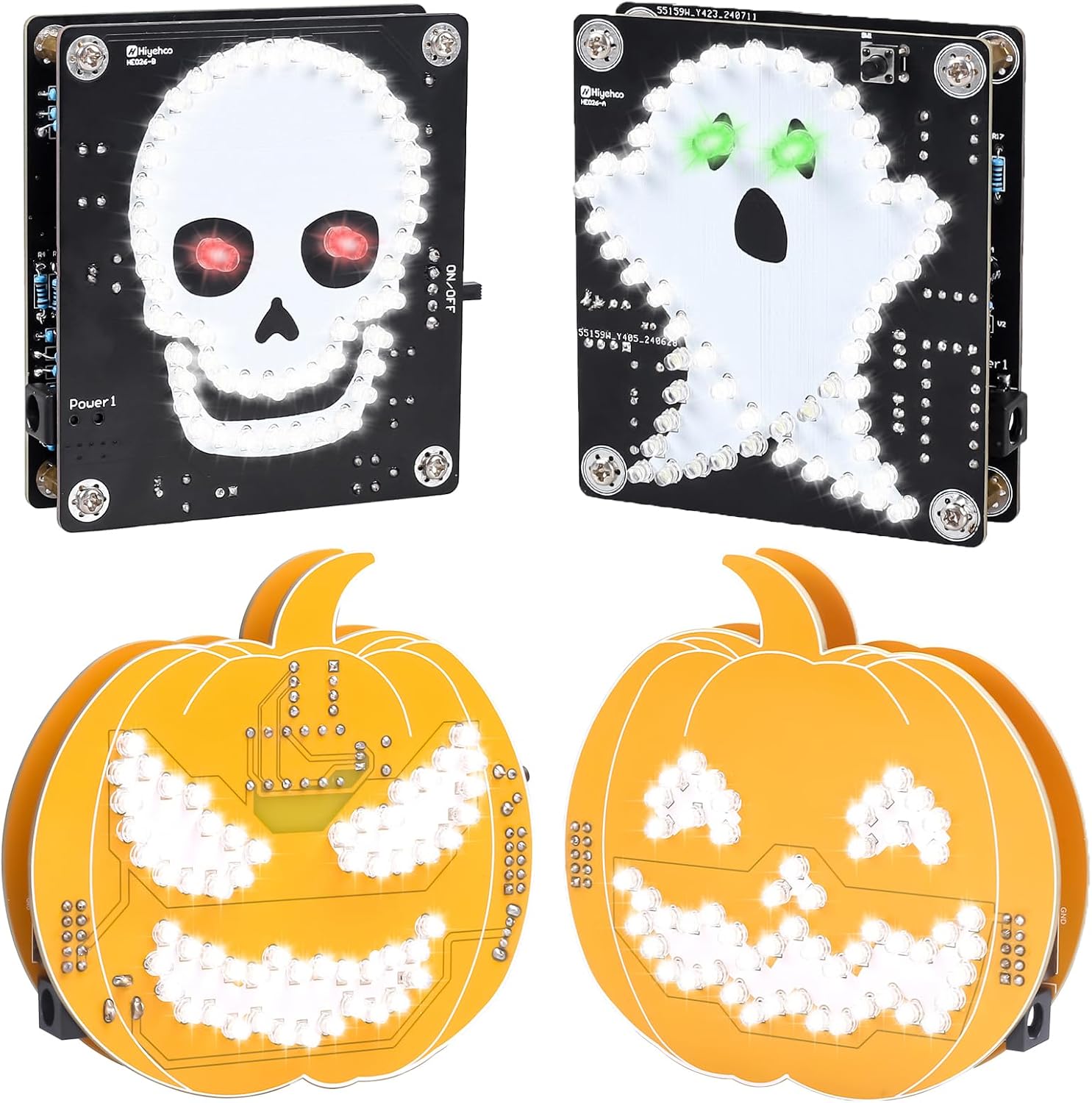 Diy Electronics For Home - Kit Proyek Penyolderan DIY Halloween Tengkorak