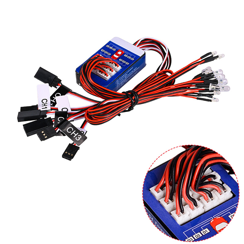 Diy Rc Electronics - Kit Sistem Pencahayaan LED Rc 12