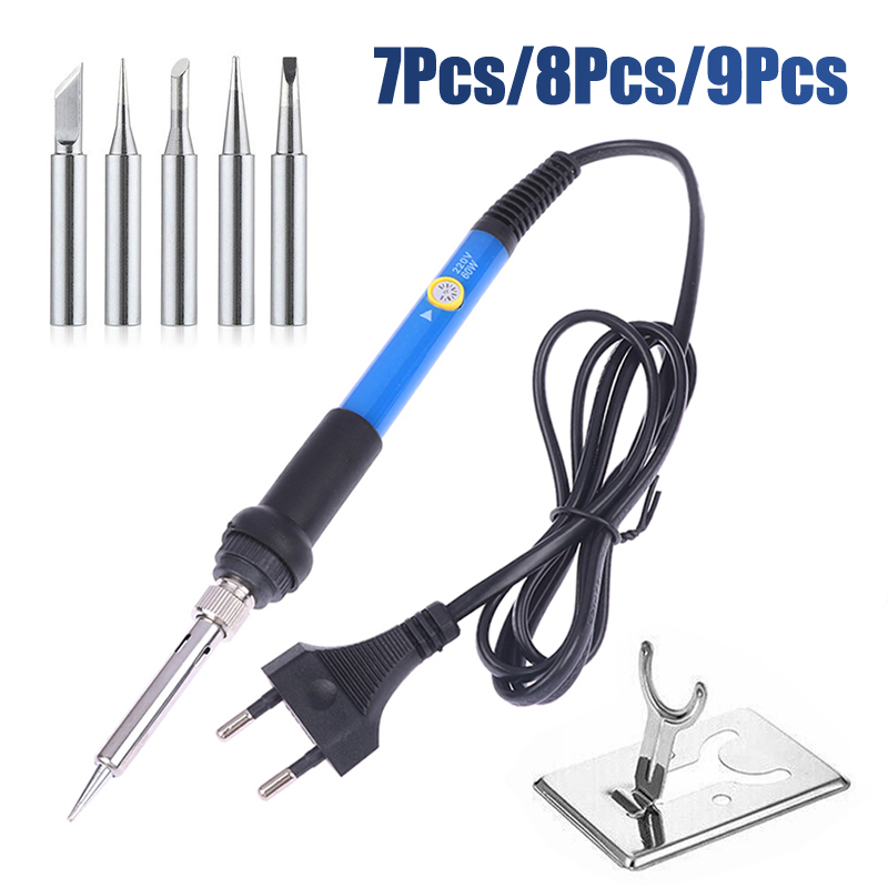 Kit Solder Listrik 220V 60W de - Diy Electronics Tool Kit ulasan dan harga