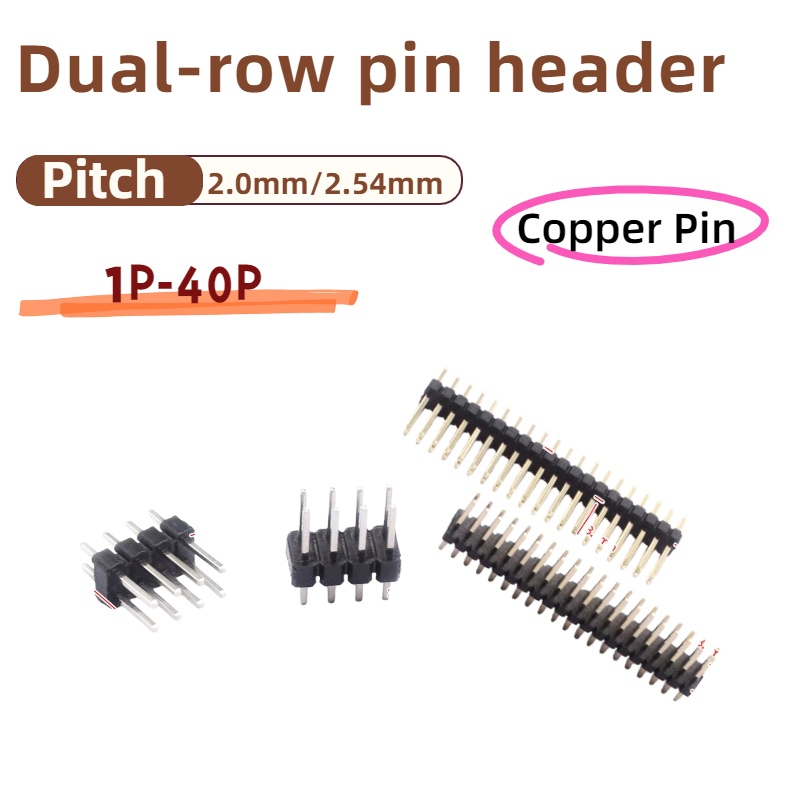 10 Buah, Konektor Header Pin P - Male Female Header Pin ulasan dan harga