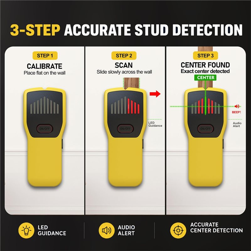 2026 Pendeteksi Stud Dinding E - Diy Electronics Location ulasan dan harga