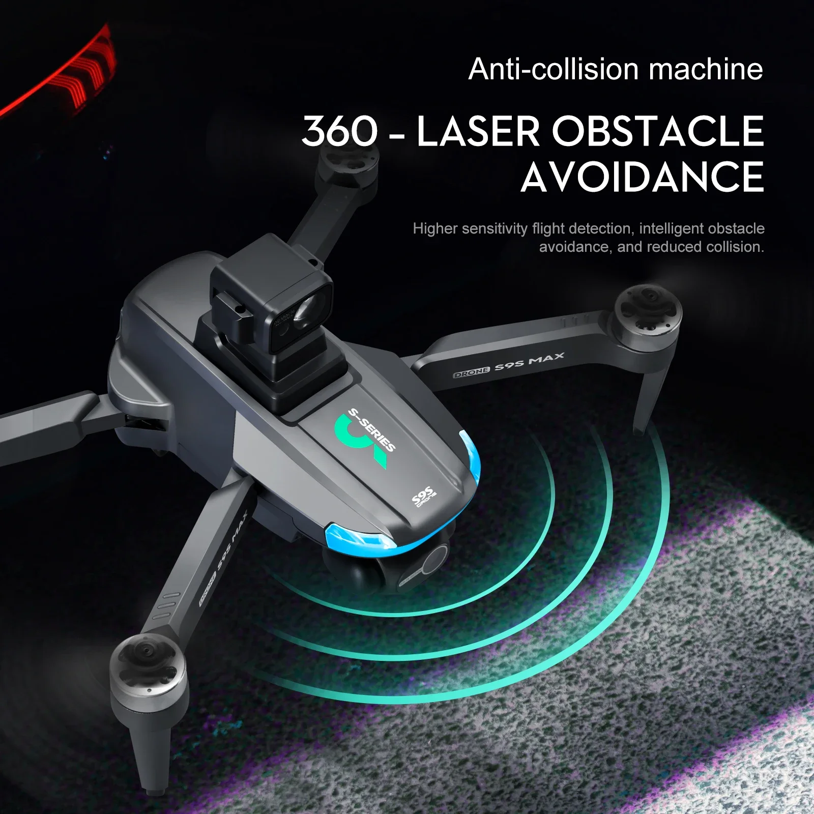 Drone MINI S9S MAX Baru 4K 2 S - Diy Rc Electronics ulasan dan harga