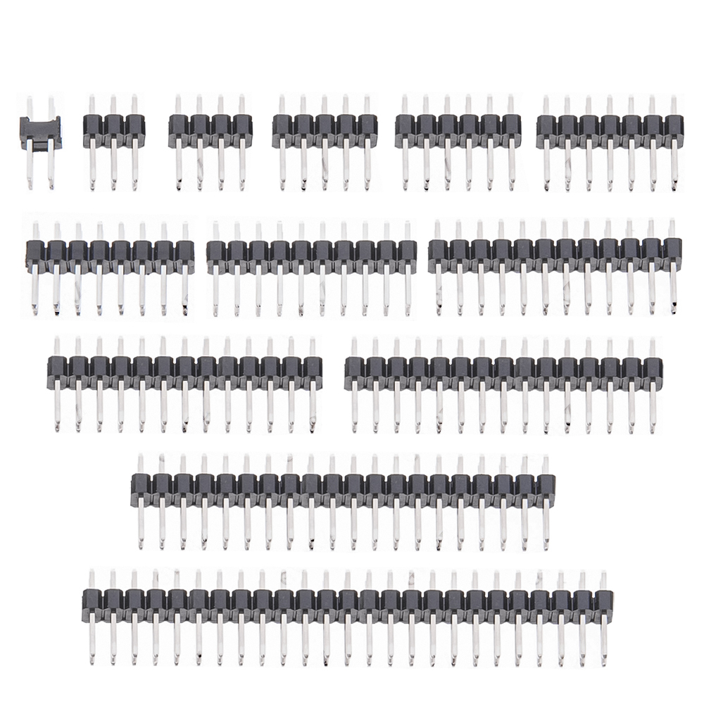 10 Buah 2.54MM 2*2/3/4/6/8/10/ - Male Female Header Pin ulasan dan harga