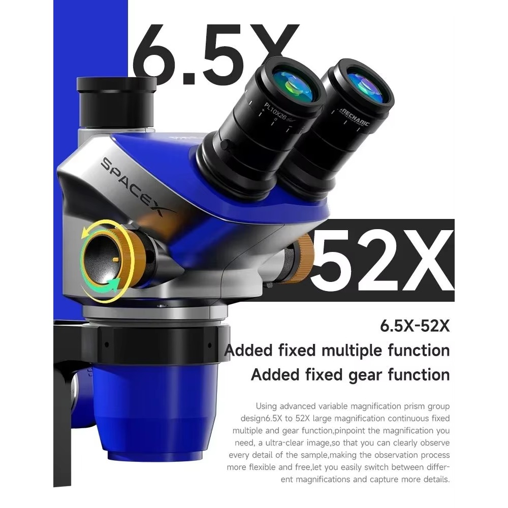 Mikroskop Trinokular Ranlraka  - Diy Electronics Microscope ulasan dan harga