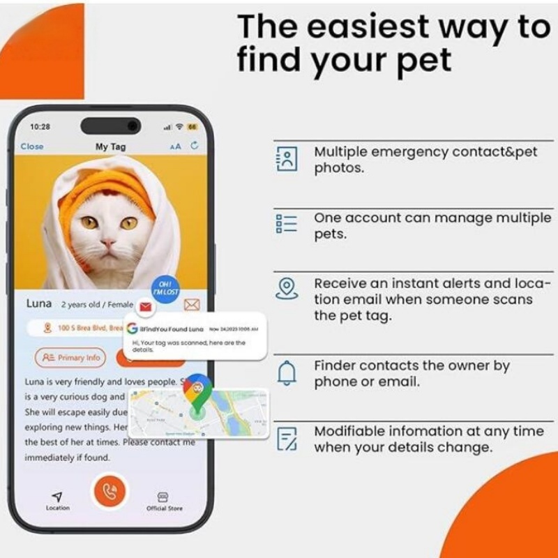 Kalung Kucing Anti-Hilang DIY  - Diy Electronics Location ulasan dan harga