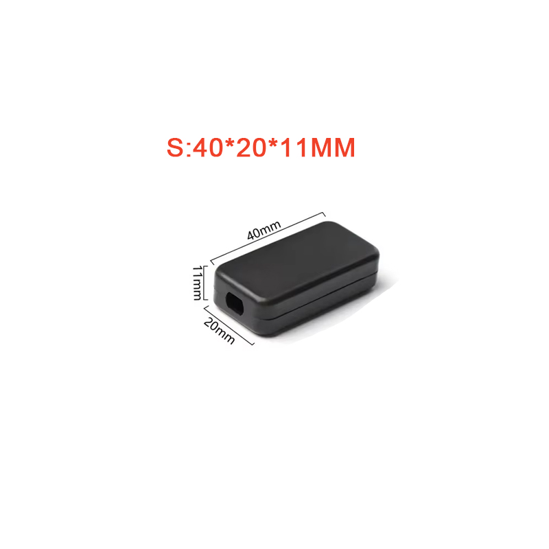 2 Buah Kotak Hitam Plastik Tah - Diy Waterproof Electronics ulasan dan harga