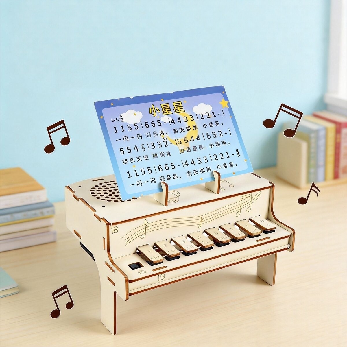 Kit Perakitan Model Piano Elek - Diy Electronics Tool Kit ulasan dan harga