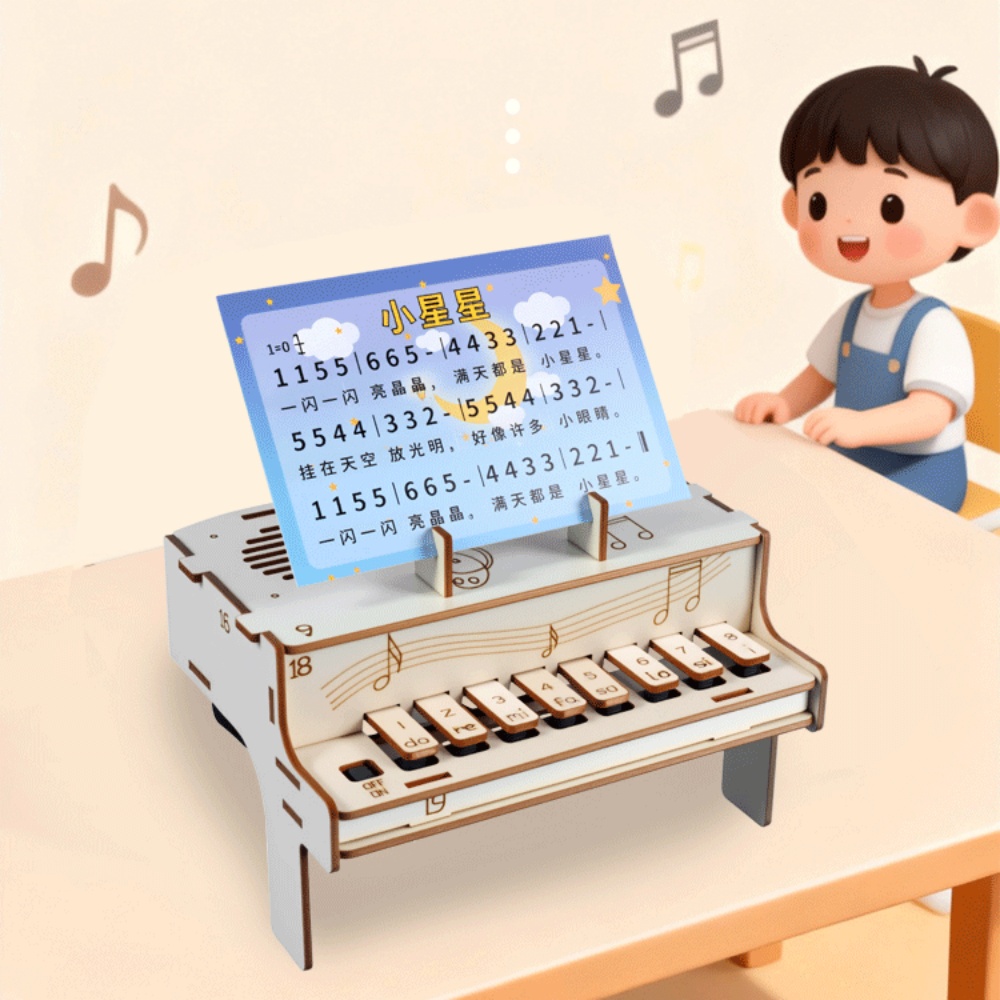 Kit Perakitan Model Piano Elek - Diy Electronics Tool Kit ulasan dan harga