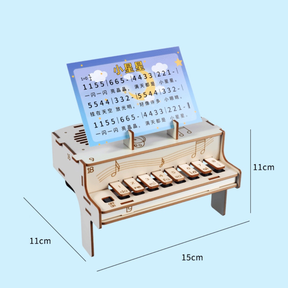 Kit Perakitan Model Piano Elek - Diy Electronics Tool Kit ulasan dan harga
