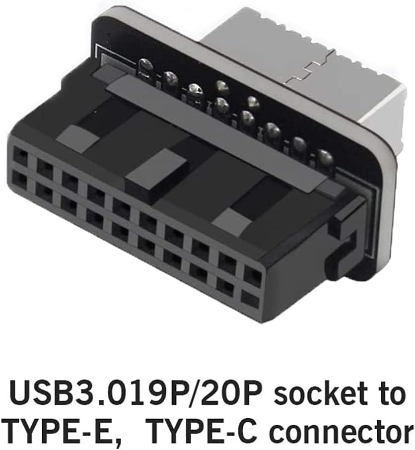 Adaptor USB 3.0 19/20Pin ke Ti - Male Female Header Pin ulasan dan harga