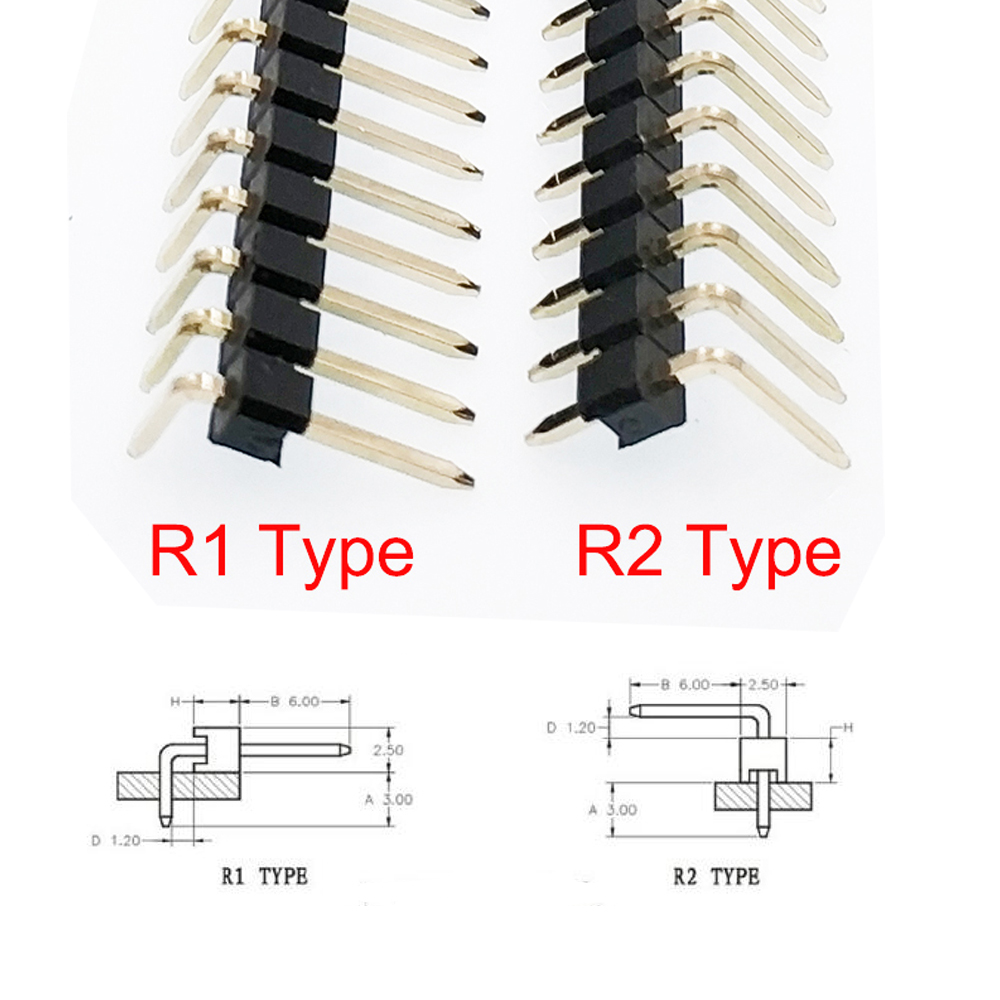 100 Buah 2.54Mm Baris Tunggal  - Male Female Header Pin ulasan dan harga
